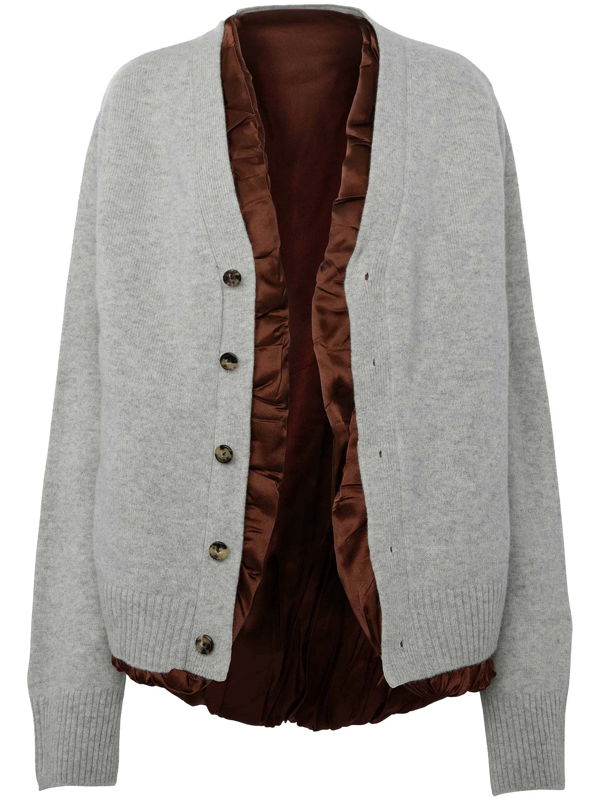 Satin Lined Cardigan