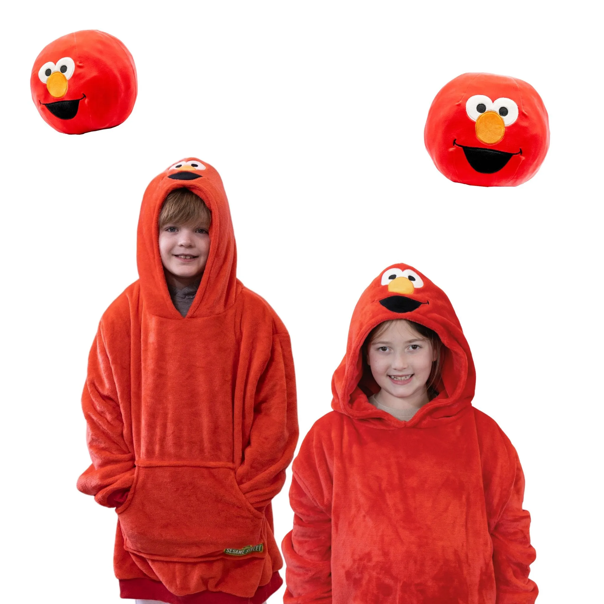 Sesame Street Elmo Child Snugible 2-Pack Bundle