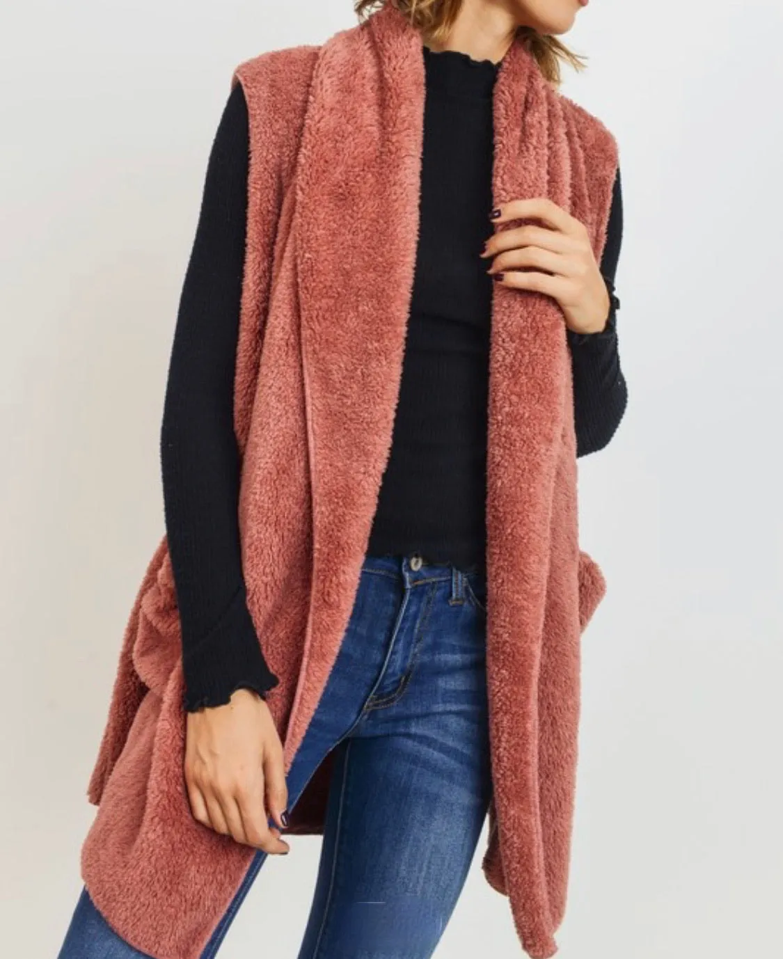 Sherpa Mary Cardigan (3 colors)