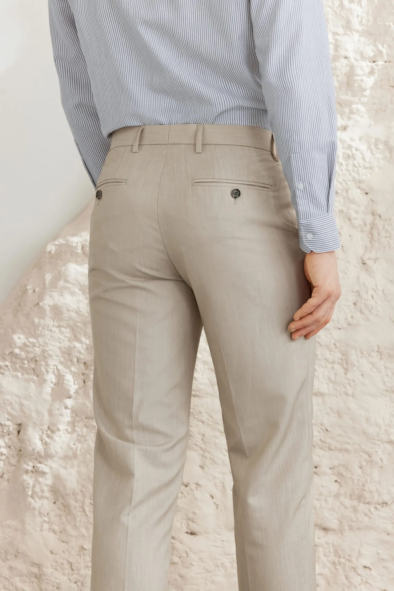 Super Soft Modal Multi-Way Stretch Formal Pants in Smart Fit