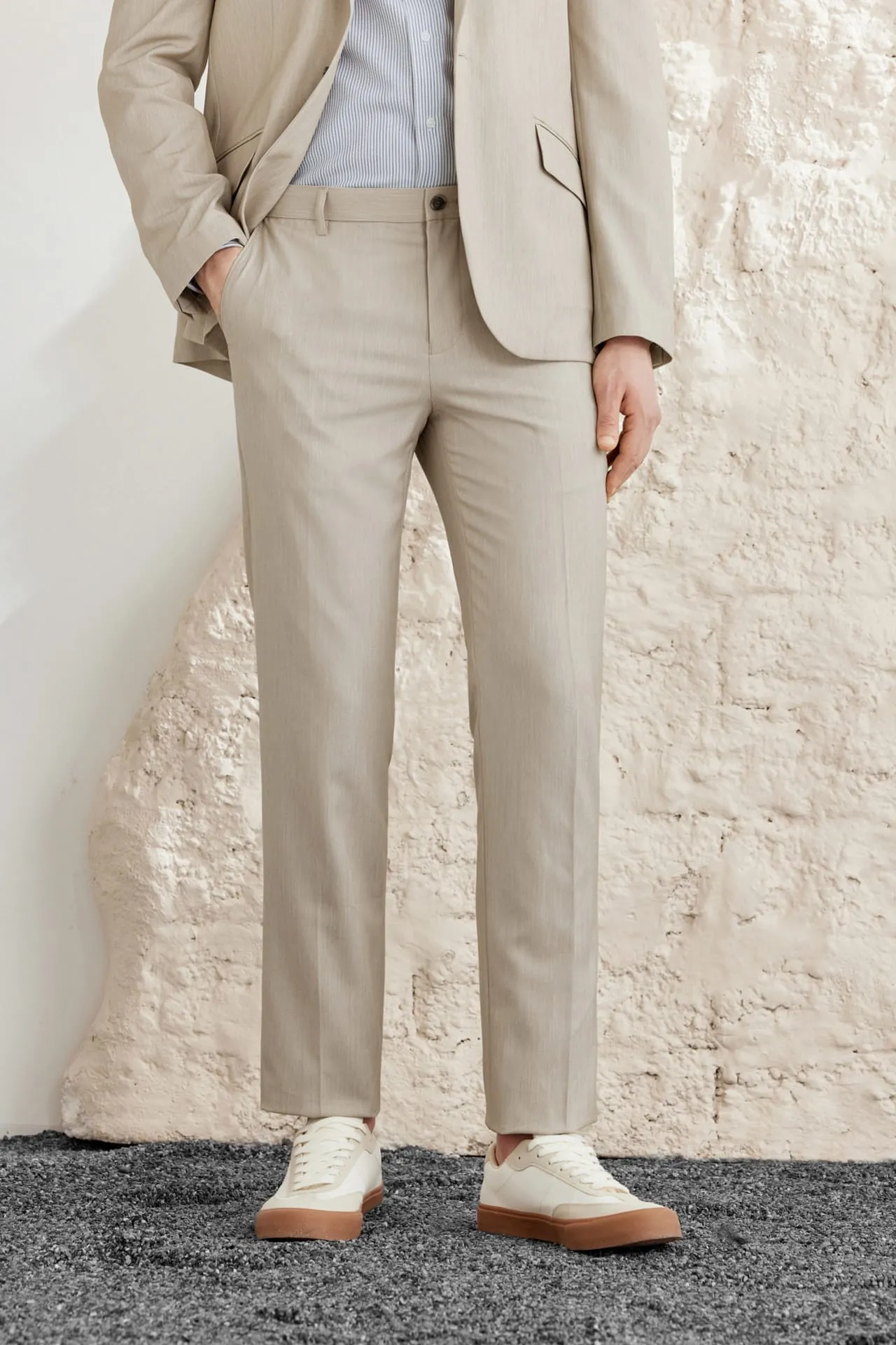 Super Soft Modal Multi-Way Stretch Formal Pants in Smart Fit