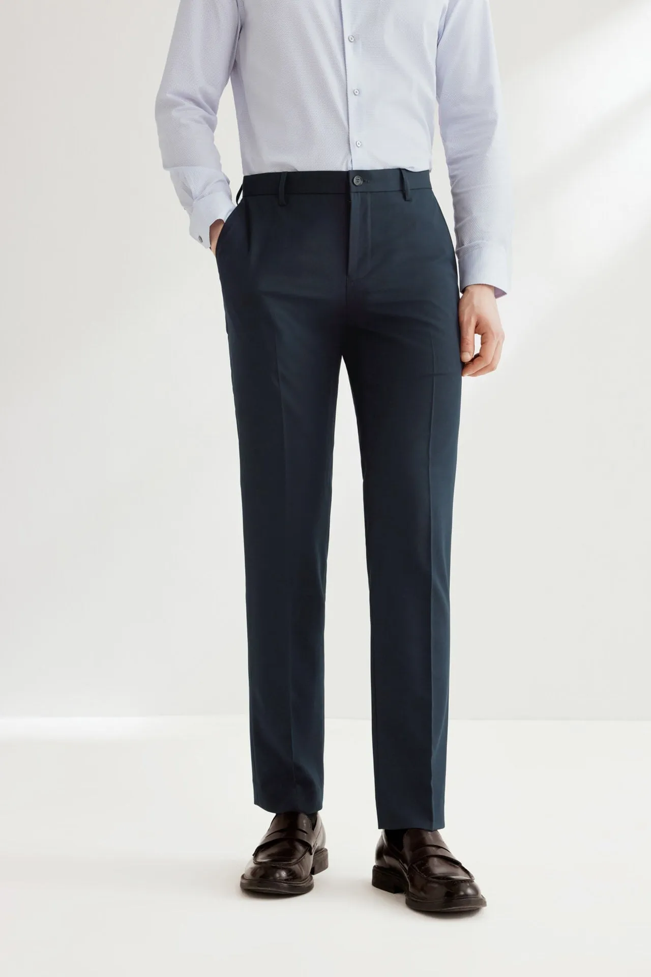 Super Soft Modal Multi-Way Stretch Formal Pants in Smart Fit