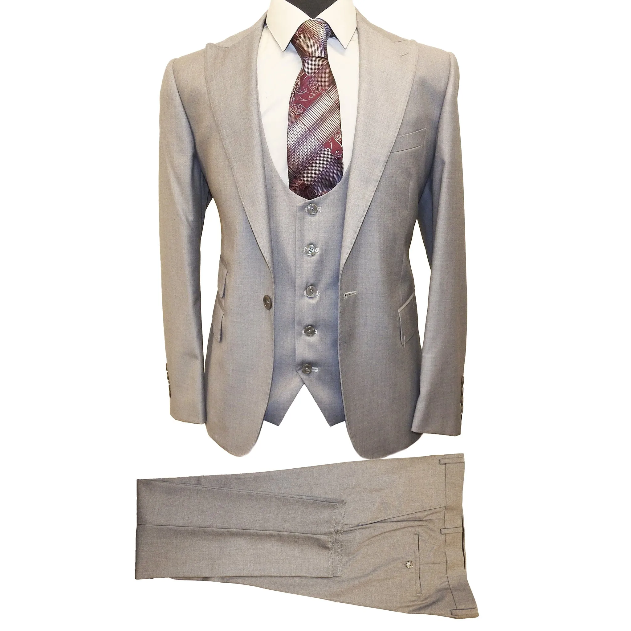 SYDNEY VESTED SUIT/Sydney-3pc