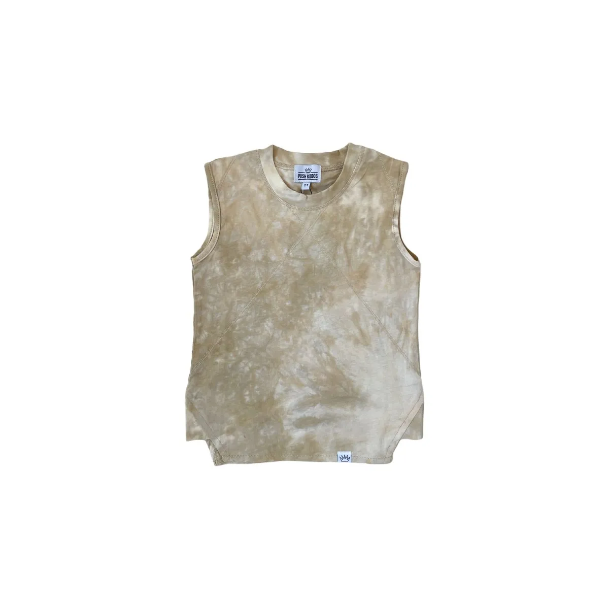 Tank- Tan Tie Dye