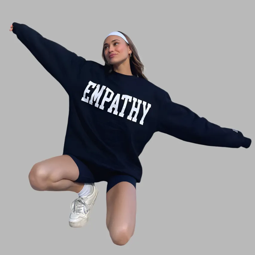 The Mayfair Group - "Empathy Always" Black Crewneck