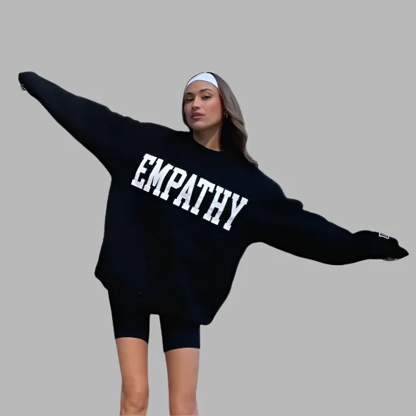 The Mayfair Group - "Empathy Always" Black Crewneck