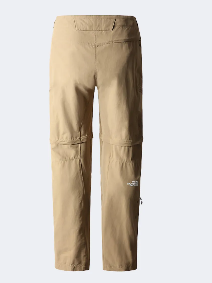 The North Face Exploration Convertible Regular Tapered Men Hiking Pant Kelp Tan