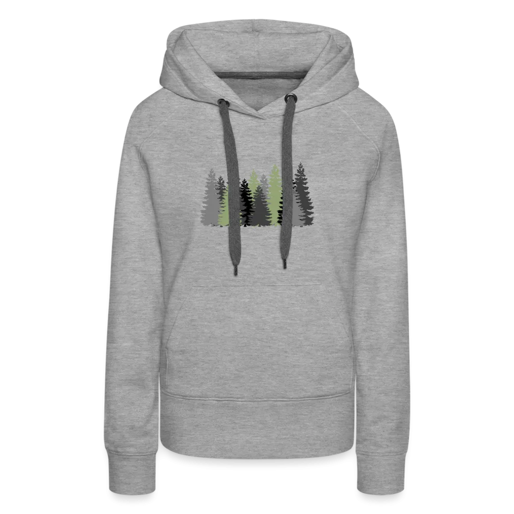 Trees - Women’s Fitted Hoodie