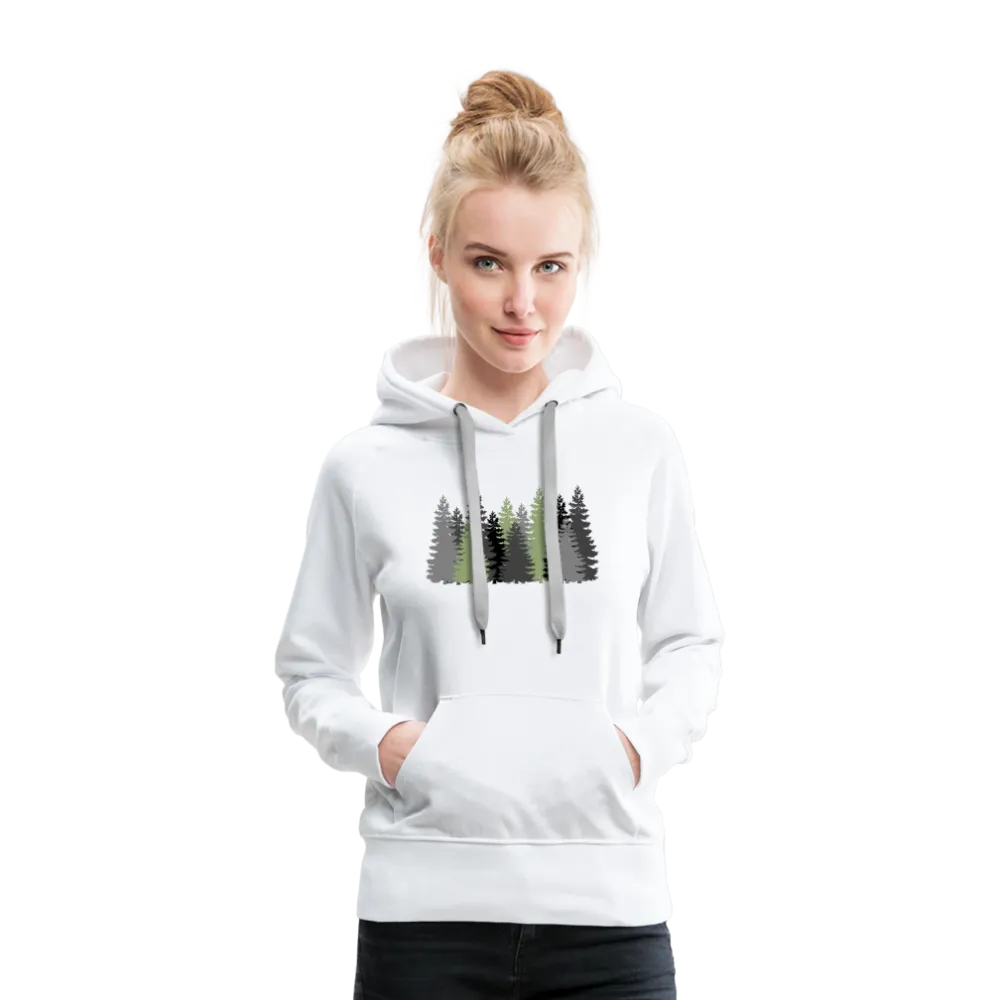 Trees - Women’s Fitted Hoodie