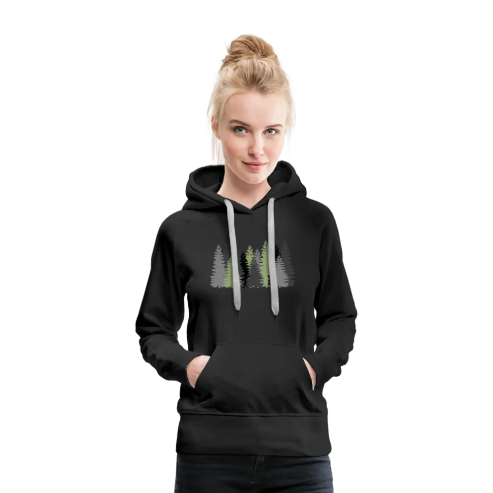 Trees - Women’s Fitted Hoodie