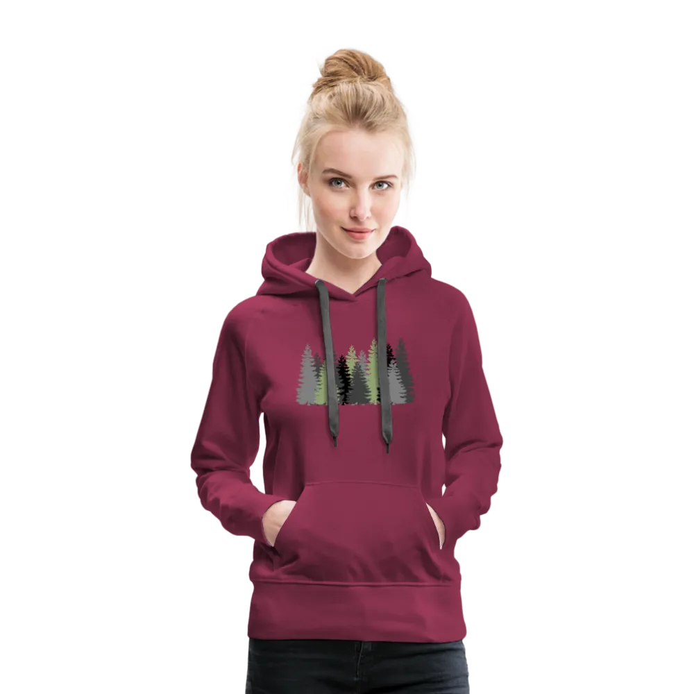 Trees - Women’s Fitted Hoodie