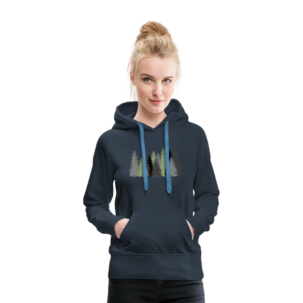 Trees - Women’s Fitted Hoodie