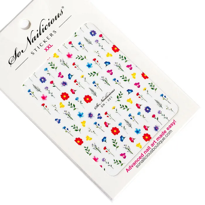 Wildflower Sticker Set - SAVE 35% - ONLY 2 LEFT!