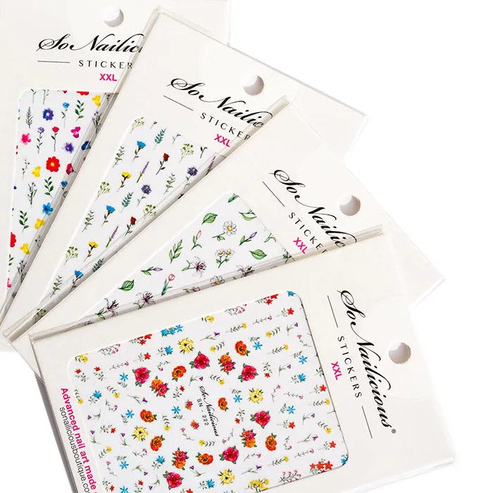 Wildflower Sticker Set - SAVE 35% - ONLY 2 LEFT!