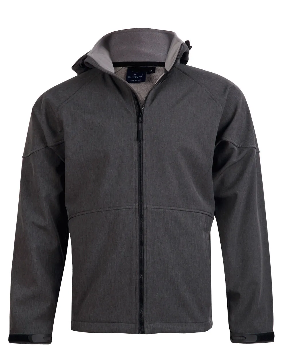 Winning Spirit Men's Aspen Softshell Hooded Jacket (JK33)