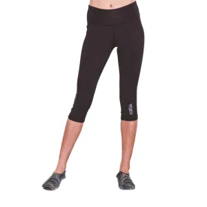 Women 3/4 Swim Tights Black